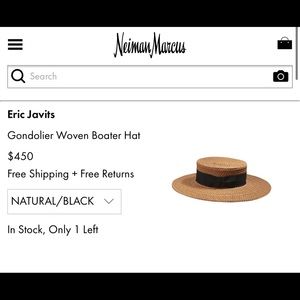 Eric Javits straw hat